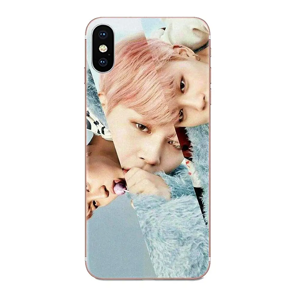Jimin красивая мода для samsung Galaxy Note 5 8 9 S3 S4 S5 S6 S7 S8 S9 S10 5G mini Edge Plus Lite Skin Hybrid - Цвет: as picture