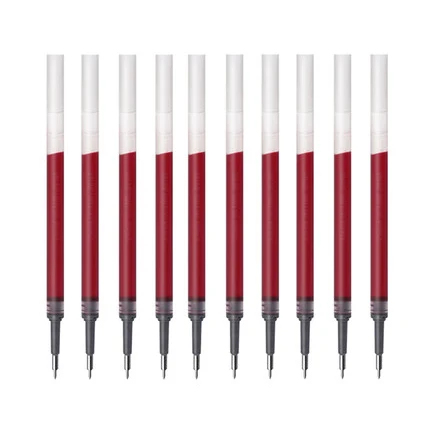 10 шт./кор. Pentel LRN5 вставка из жидкого геля чернил Refill для EnerGel Deluxe RTX выдвижной ручки-быстрое высыхание-иглы-0,5 мм - Цвет: Красный