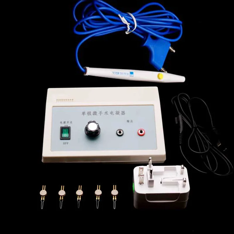 Electrocoagulator surgical operating instrument adjustable double-eyelid tool cosmetic plastic microvascular hemostasis beauty plastic surgical tool electric coagulation tools