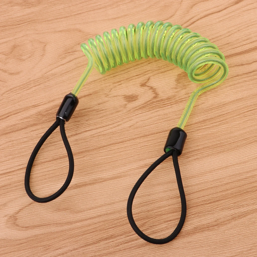 Portable 1.5M / 59.05inch Wire Bicycle Lock Anti-Theft Safety Lanyard Lock Rope for Motorcycles, Bikes, Scooters