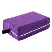 Практическая кирпичная Ткань Чехол легкий полиэстер молния кирпич реквизит для йоги фитнес блок Обложка тренировочные аксессуары