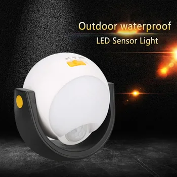 

Night light Outdoor waterproof Lawn Lights balcony fence road lighting street light Human infrared sensor light
