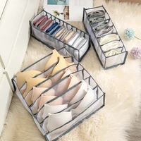 Home Closet Organizer For Underwear Socks Cabinet Divider Storage Box Storage Organizer for clothes Foldable Drawer Organizer 2