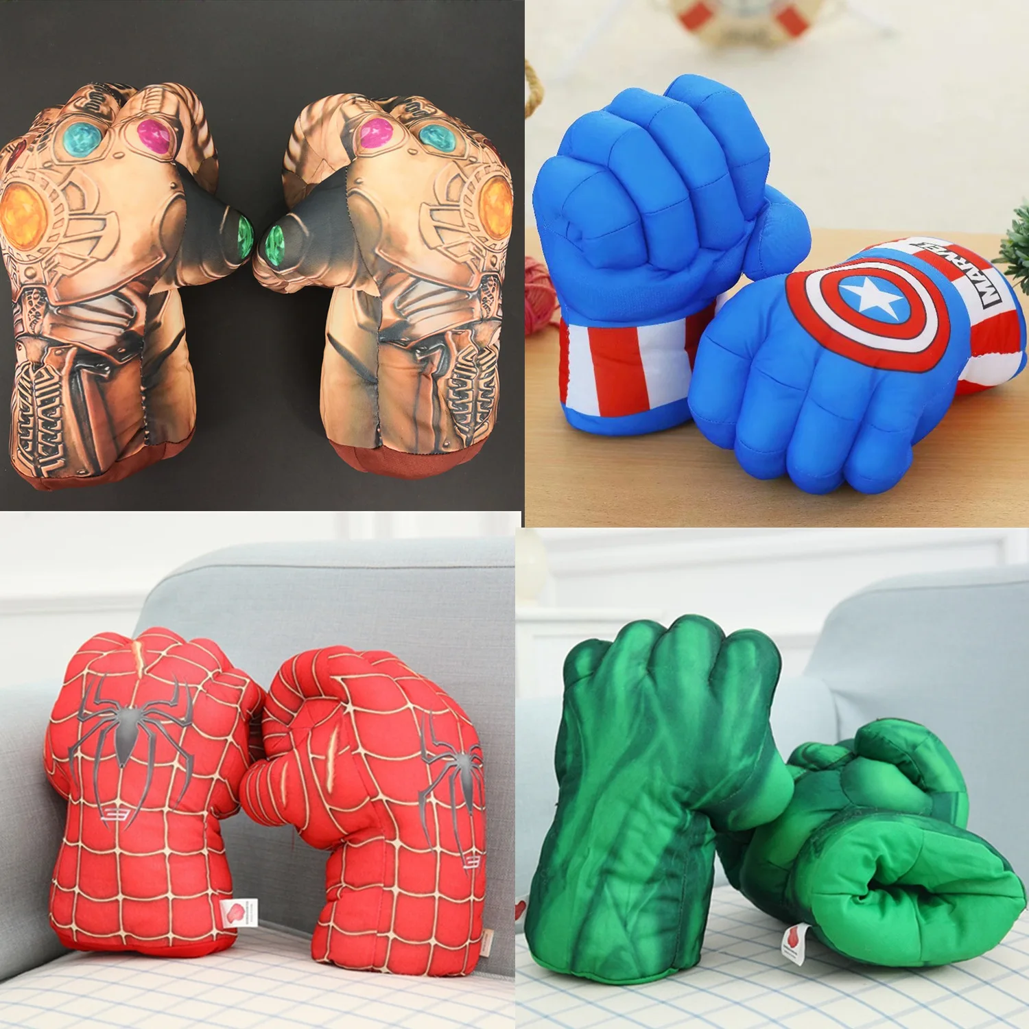 

Marvel Spiderman gloves Hulk gloves Marvel gloves children gift men