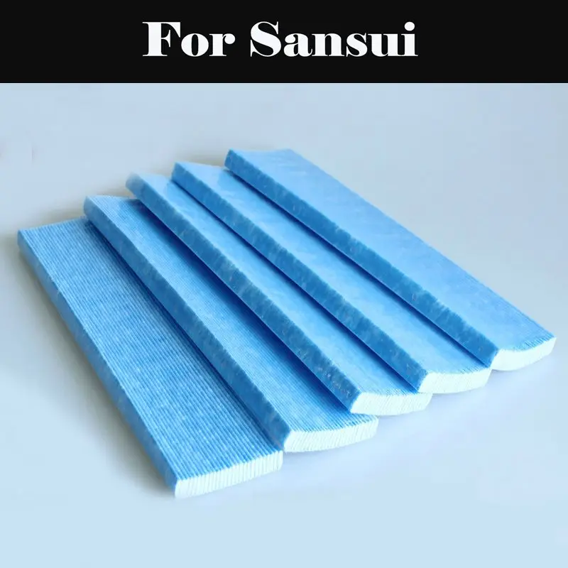 

6Pcs Air Purifier Parts Filter Air Conditioner Filte For Sansui SSZ35 WS1-MDA SSZ53 WS1-MDA SSZ33 WS1-MDA