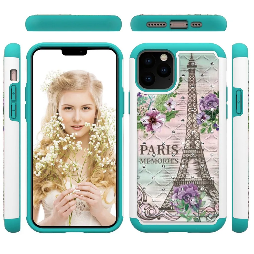 Dream Crystal Style Phone Case For iPhone 11Pro Max Dirt-resistant Slim Fashion Soft Cases Shockproof Dust-proof Phone Case
