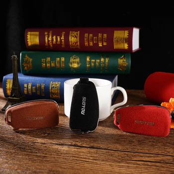 

Car Key Covers Suede Leather Key Case Fob Shell For AUDI A4 A5 A6 A7 A8 Q3 Q5 Q7 C5 C6 A4L Protection Holder Flip Car-Styling