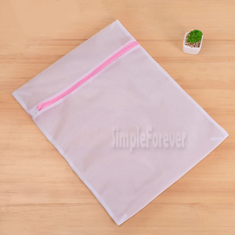 30*40cm Washing Machine Specialized Underwear Washing Bag Mesh Bag Bra Washing Care Laundry Bag