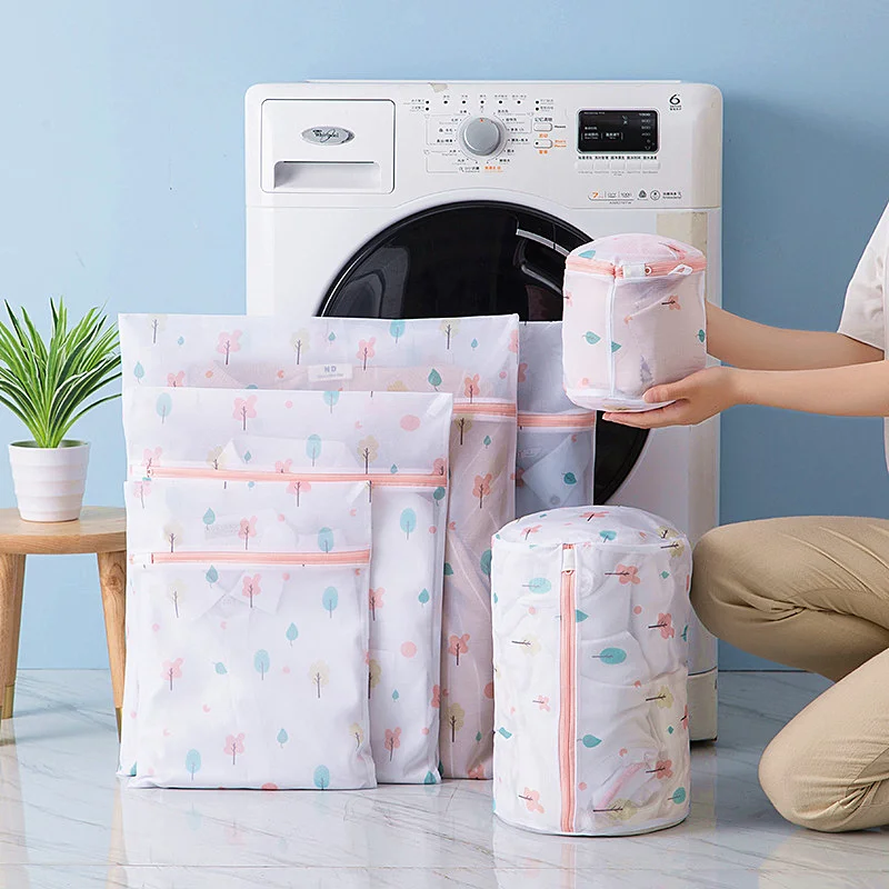 

Household Polyester Dirty Laundry Bags Fine Net Washing Machine Dedicated Washing Kits Multifunction Bra Underwear Organizer Bag
