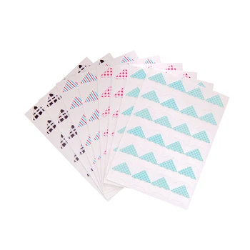 

24pcs/sheet DIY Paper Photo Corner Baby Growth Diary Frame Stickers for Photo Album Scrapbook Protectors Scrapbooking Art Gifts