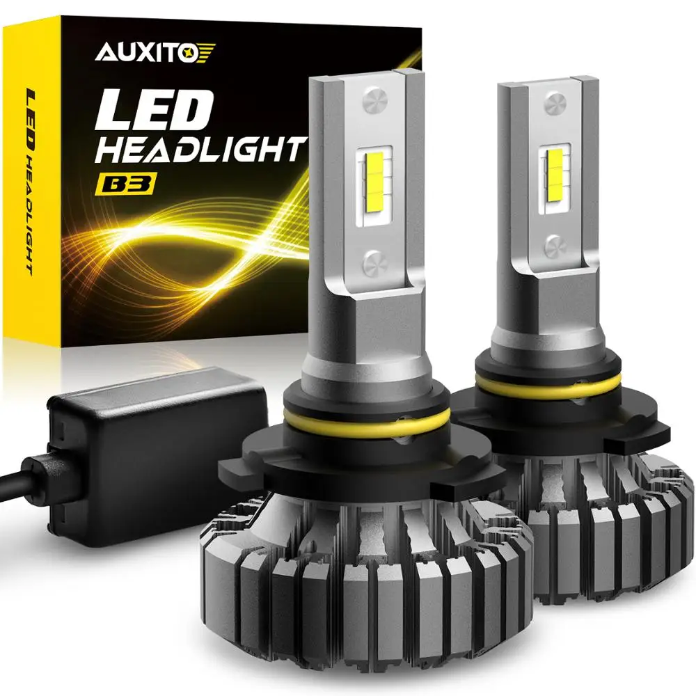 2x Fanless Csp Led 9005 Hb3 9006 Hb4 H11 H8 H9 Headlight 6500k White