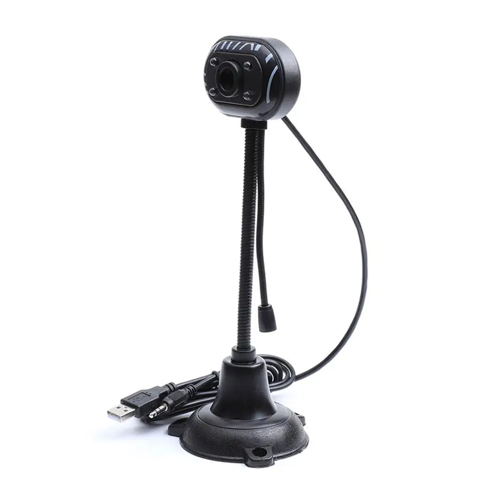 

360 Degree Rotary USB Web Camera High Definition Webcam with Microphone for Computer PC Laptop Desktop Camera