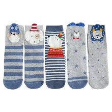 5 пар новых носков женские носки с мультяшными животными японский тренд длинные женские носки горячая распродажа