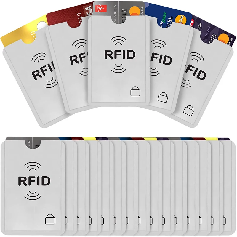 Чехол книжка из алюминиевой фольги с защитой от RFID|Карты контроля доступа| |