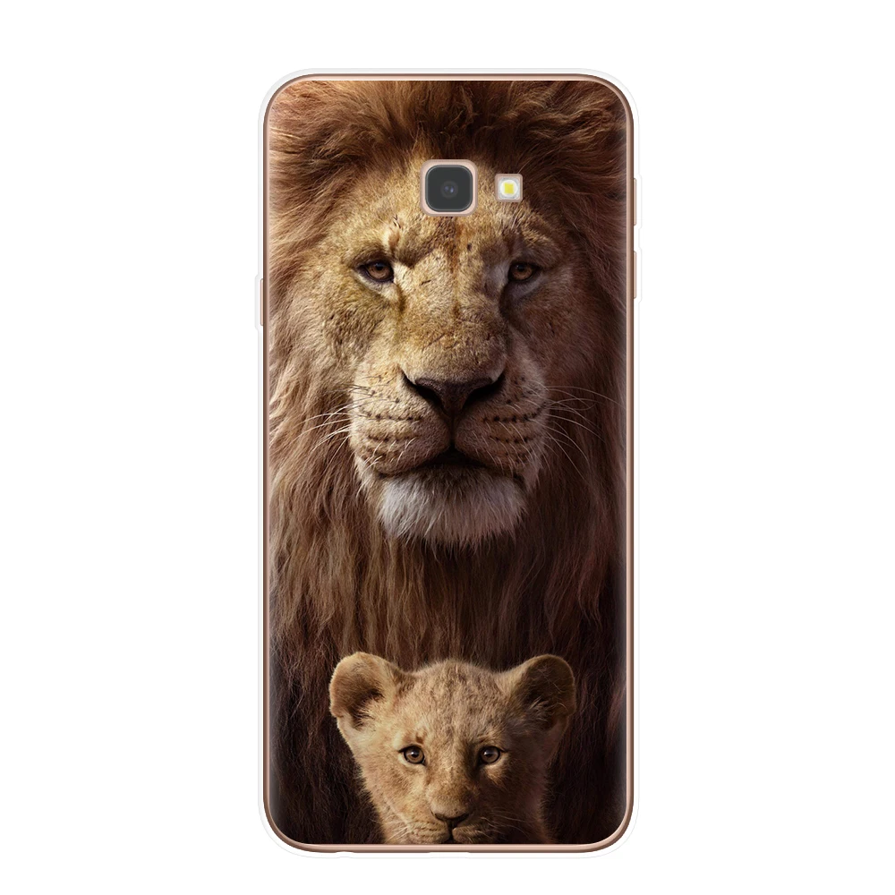 Роскошный чехол для телефона Lion King nala simba timon для samsung J3 J5 J7 J4 J6 Plus Note 8 9 10 Pro Coque Fundas