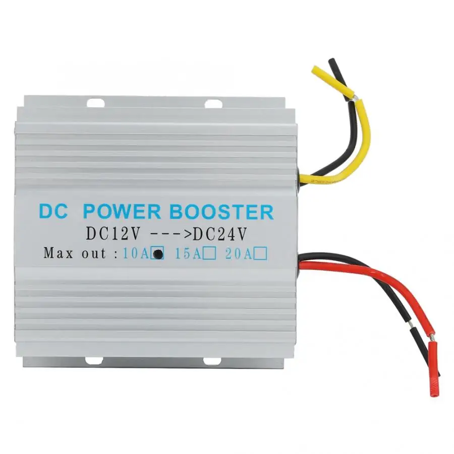 Лидер продаж Фирменная Новинка 12 V-24 V автомобиль Питание повышающий преобразователь инвертор 10A высокое качество автомобильные аксессуары