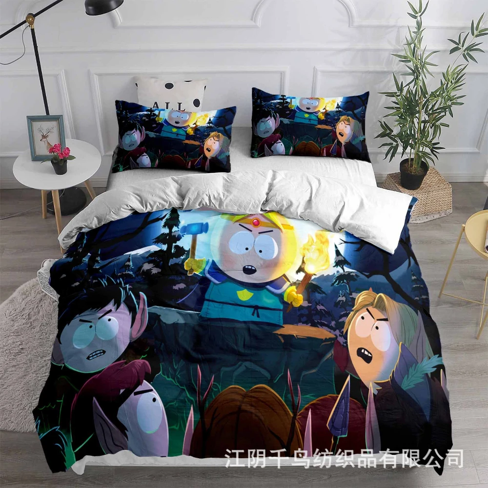 top Bedding Sets Bedding Sets South Cartoon Park Australia /Europe/USA Full Queen King Size Quilt Duvet Cover Pillow Case 2-3 Pieces Sets duvet covers