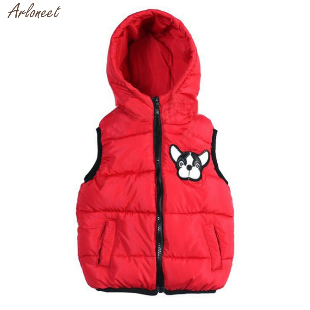 Toddler Kids Baby Boy Girl Cartoon Dog Hooded Jacket Warm Thick Coat Outwear Coat Boys Baby Coat jacket NEW