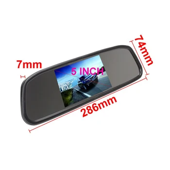 

Reverse Rearview mirror camera TFT LCD Power cord Interior Replacement