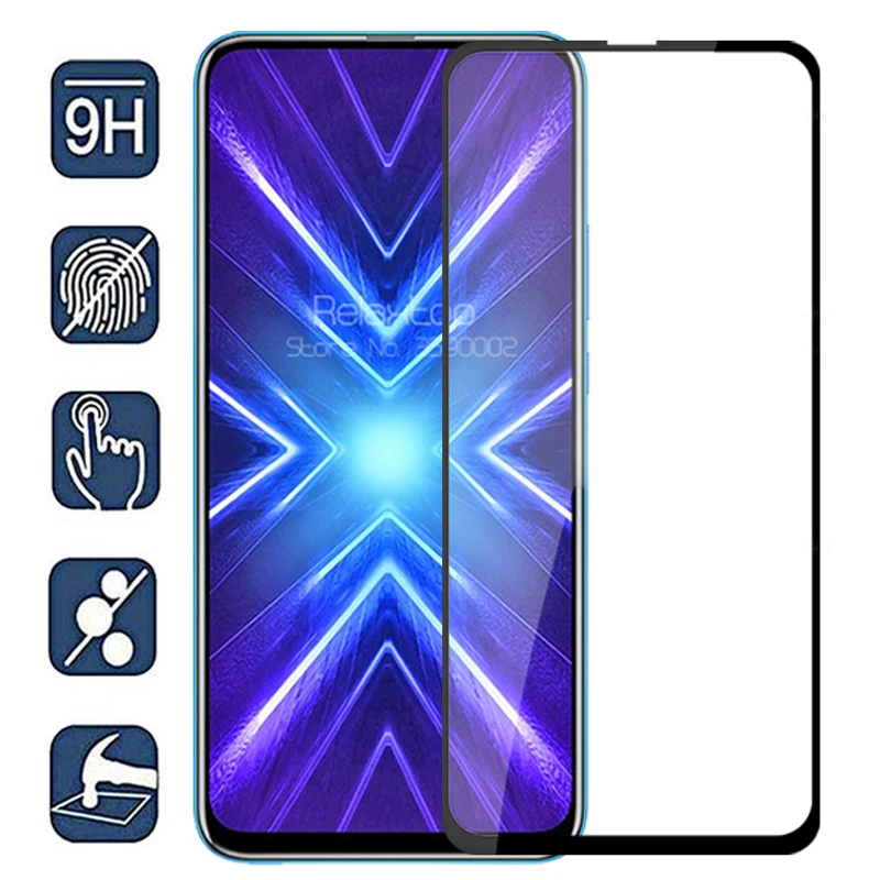Закаленное стекло для huawei honor 9x STK LX1 6 59 дюймов Защита экрана honor9x Premium hnor 9 x x9