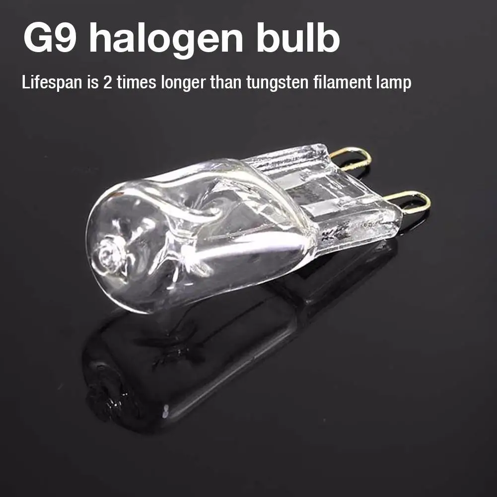 AMPOULE HALOGENE,110vLampe de four G9 40W 110120V résistant aux hautes températures, boîte à