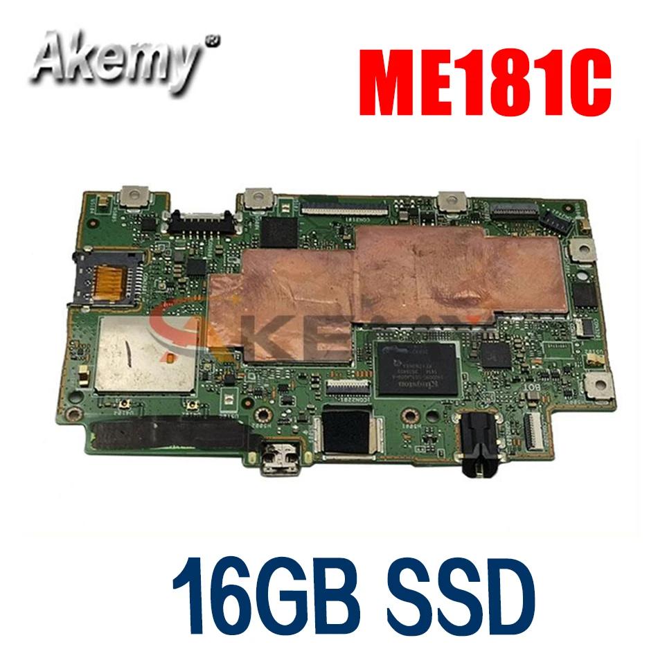 Материнская плата 60NK0110-MB1213 для Asus Memo Pad 8 ME181C 16GB планшета с Atom Z3745 1 33 Ghz полностью