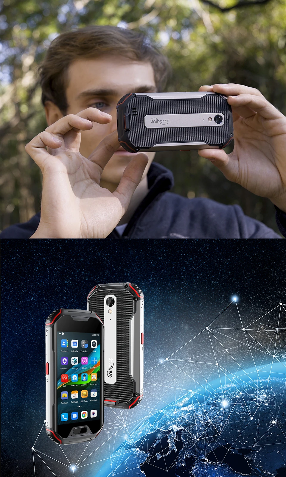 Unihertz Atom L Android 11 Rugged Smartphone 6GB 128GB Helio P60 Mobile ...