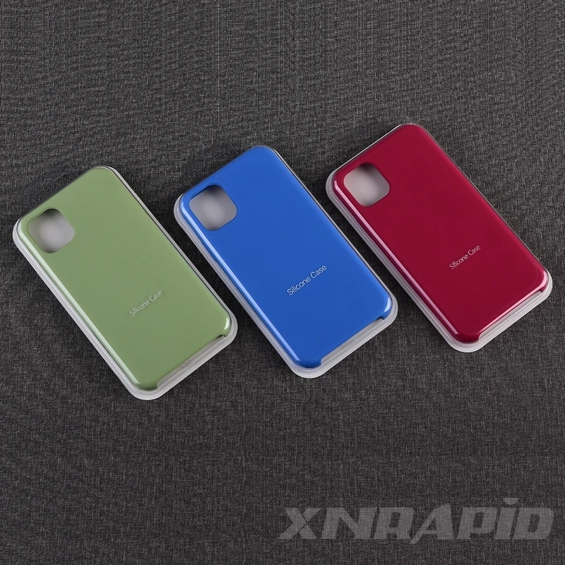 Жидкий силиконовый чехол для телефона для Apple iphone 11 Pro X XS Чехлы для MAX Xr для iphone 7 6s 6 8 Plus Xr X с логотипом задняя крышка