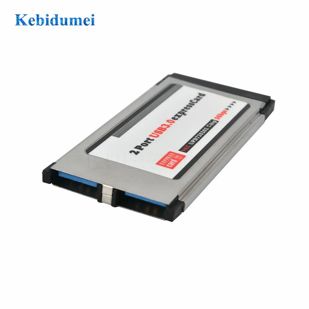 Адаптер Kebidumei PCI Express для карт USB 3 0 E 5 Гбит/с PCMCIA два 2 порта чипсетов NEC разъем 34 мм