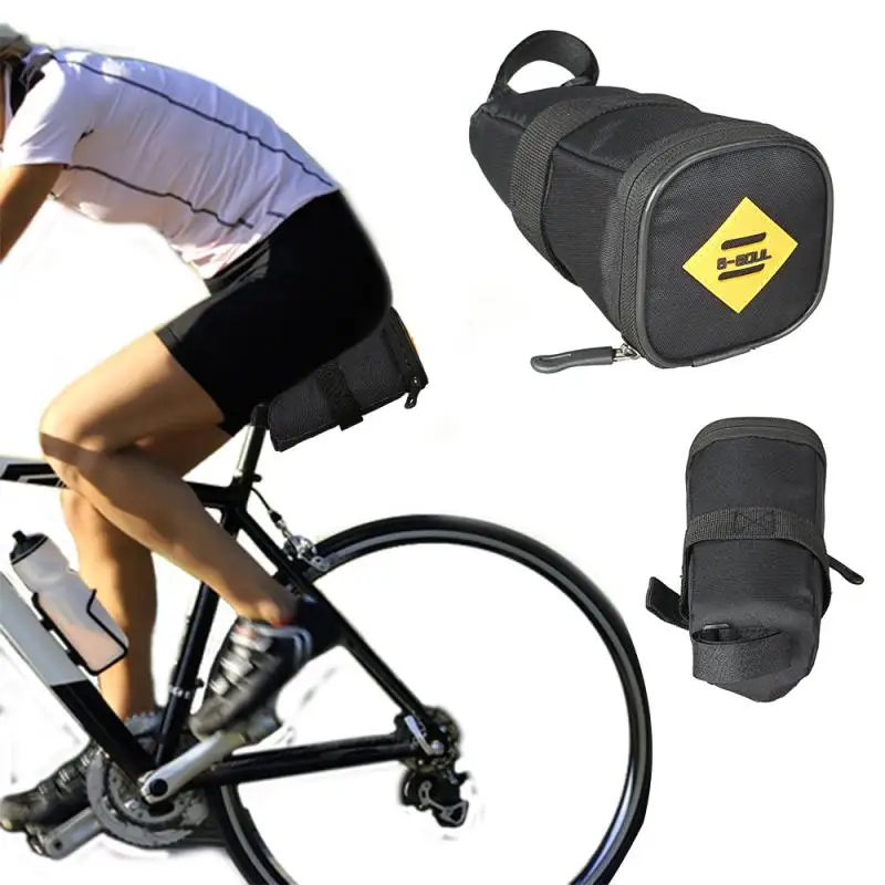 Портативная водонепроницаемая сумка на молнии для велосипедного седла сиденья