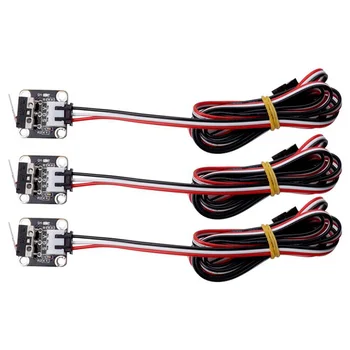 

3 Pcs Endstop Limit Switch Plug Control CNC for RAMPS 1.4 3D Printer Kits CR-10 CR-10S CR-S4 CR-S Tevo Tarantula Tornado