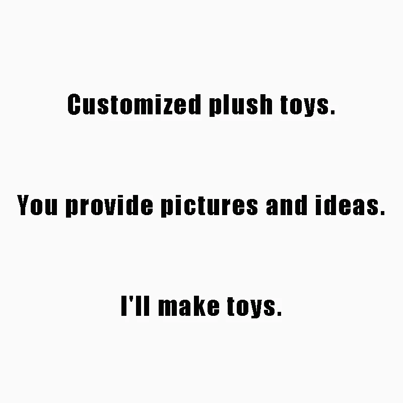 Payment Of The Order For Freight Of Us $3.01.3.01.3.01 Customized plush toys.