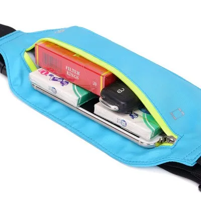 Водонепроницаемая поясная сумка для женщин забавный кошелек однотонная