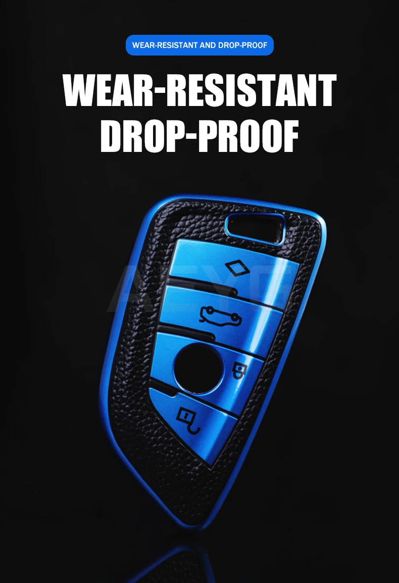 Cover chiate/telecomando per BMW X1 X3 X5 X6 X7 1 3 5 6 7 Series G20 G30 G11 F15 F16 G01 G02 F48 Holder Protector Shell - H9ec3e8eed4e7423486b8a39e1b1cb18d2