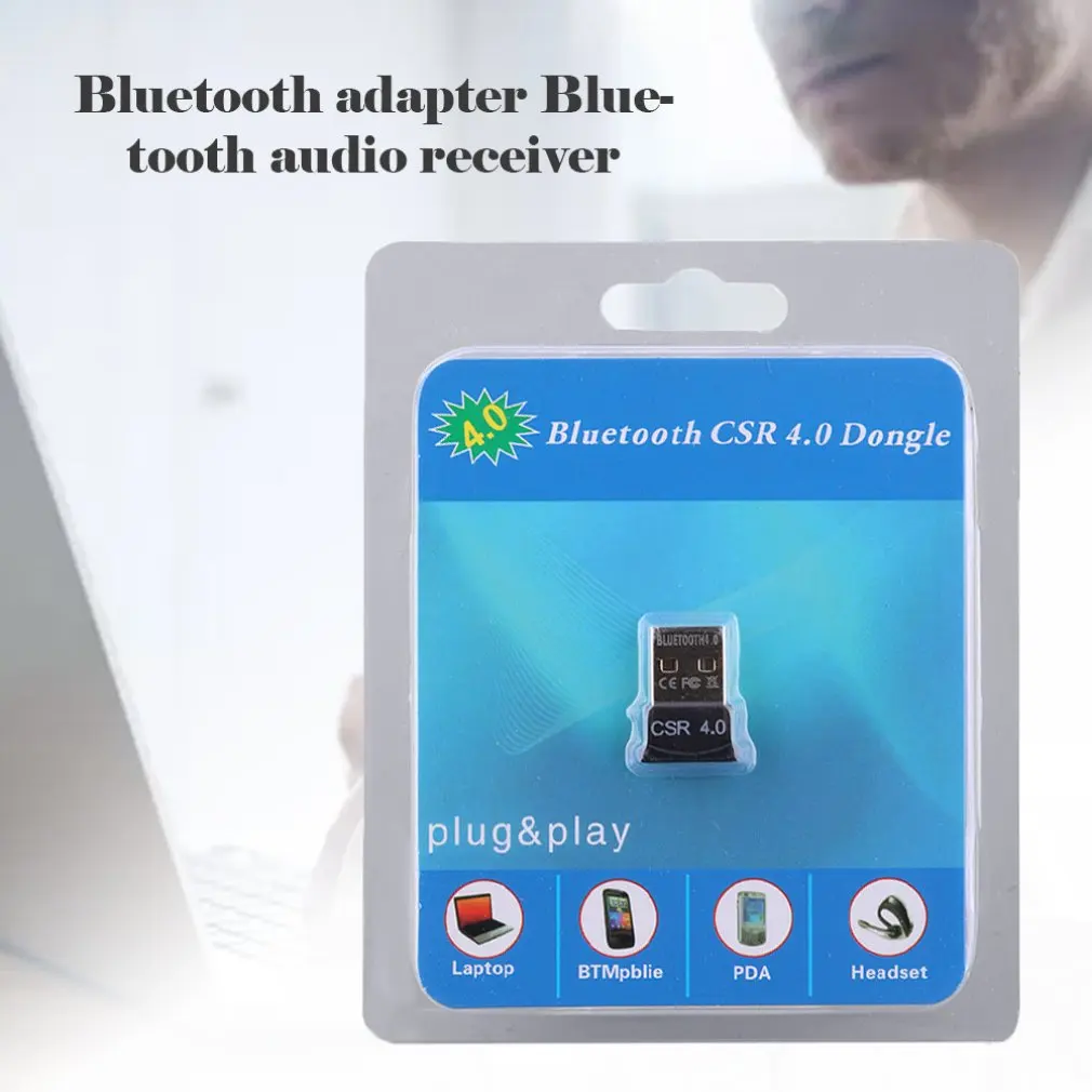 USB Bluetooth ключ адаптер 4,0 для ПК Компьютерная Колонка Беспроводная мышь Bluetooth музыкальный аудио приемник передатчик aptx