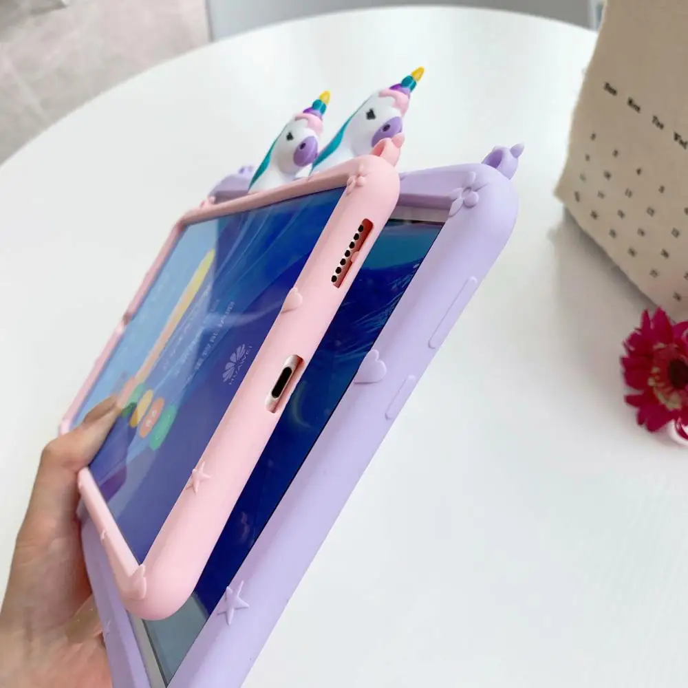 Чехол для Huawei Matepad 10 4/Pro 8 MediaPad M5 lite 0/M6 4 мультяшный детский чехол Honor V6 T5 1