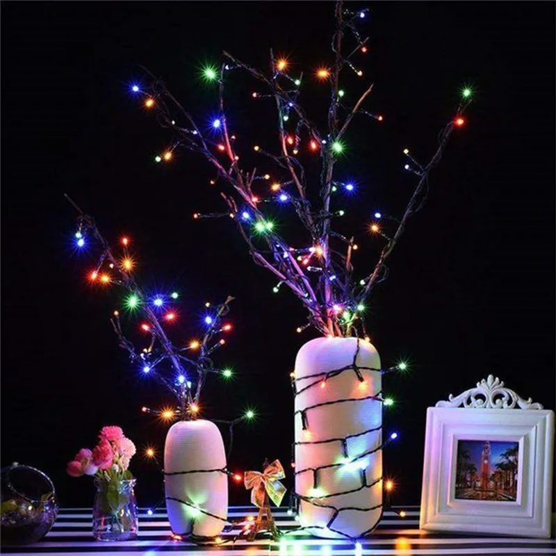 Гирлянды на солнечных батареях, 72ft 200 светодиодный Сказочный светильник на солнечных батареях, водонепроницаемые садовые светильники для патио, дома, свадьбы, вечеринки, Рождества