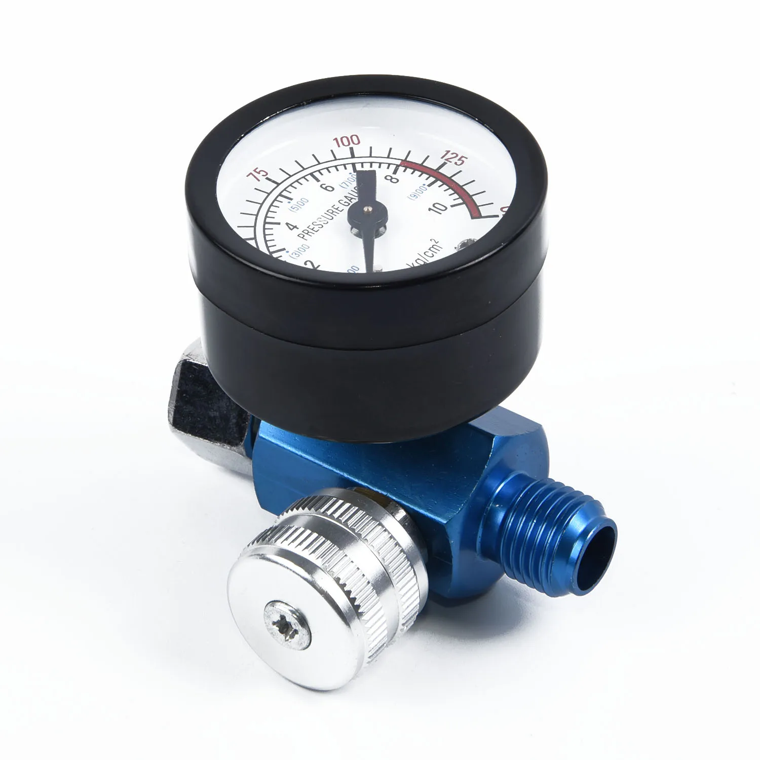 

NEW Stainless Steel Spray Paint Gun Air Pressure Regulator Gauge Spray HVLP 1/4