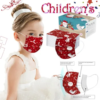 

50PC Children's Mask Disposable High Quality Mask 3Ply Earhook breathable maske cover mascarillas Face Mouth Mask Respirator