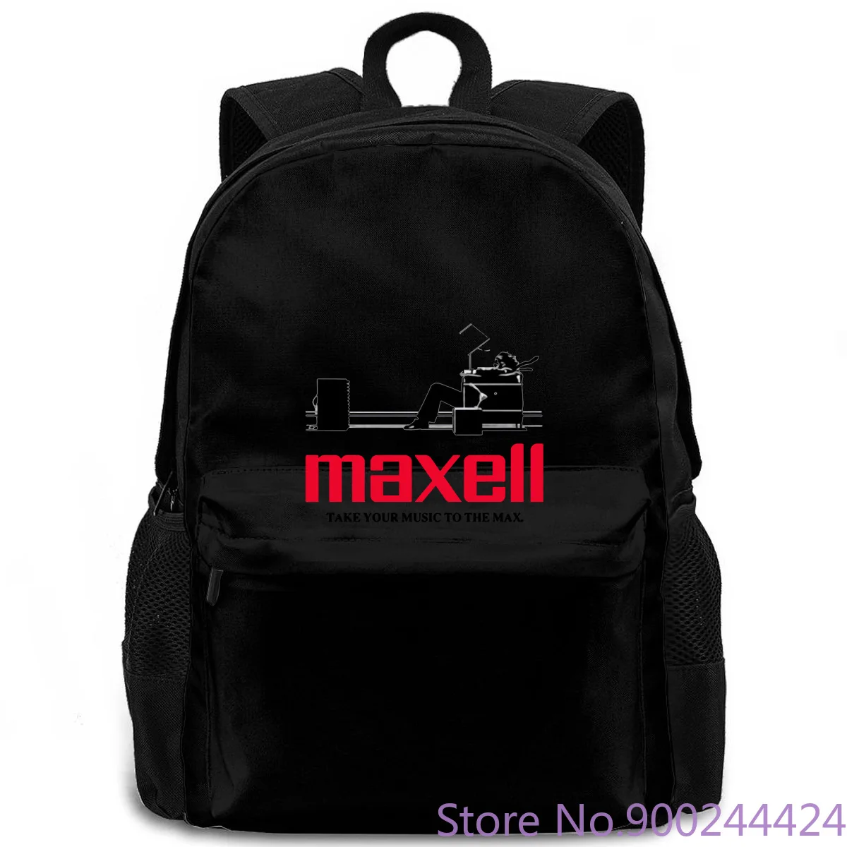 Мужской хипстерский рюкзак Maxell Casette в стиле ретро для ноутбука школы | Багаж и