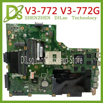

KEFU V3-772G motherboard FOR ACER aspire V3-772 V3-772G E1-772G laptop motherboard EA VA70HW GT750M tested original work