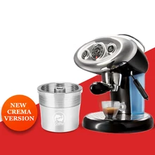 

Stainless Steel Refillable Filter Cup Pods RECAFIMIL Metal Reusable Coffee Capsules Compatible For Illy Coffee Machine Maker