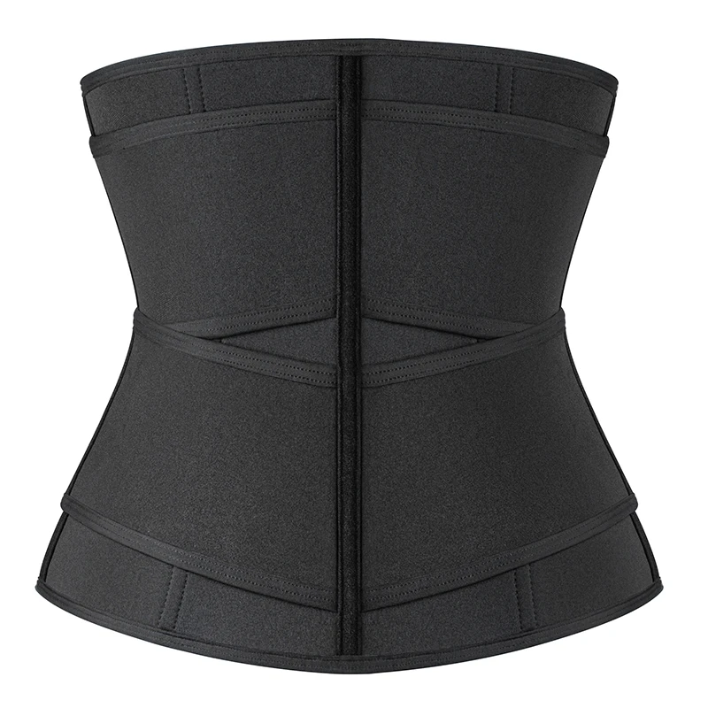 Steel Boned Waist Corset Trainer Sauna Sweat Sport Girdle Cintas Modeladora Women Weight Loss Lumbar Shaper Workout Trimmer Belt body shaper