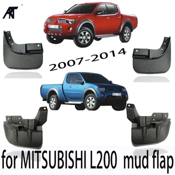 

mud flap template for MITSUBISHI L200 2007-2014 Car Mud Flaps Mud Flap Mudguards Fender
