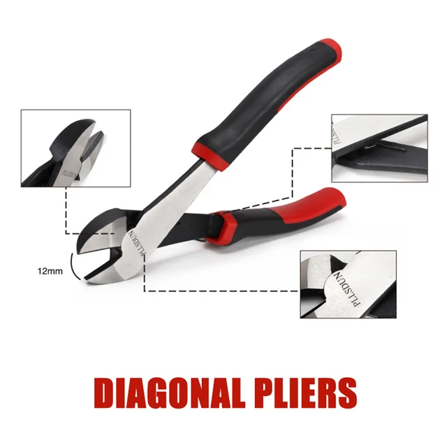 Details about / KINDLOV Multitool Wire Cutter Diagonal Pliers Crimping Tool Long Nose Pliers