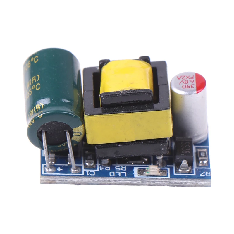 1 шт. Mini AC DC 110V 120V 220V 230V To 5V 12V плата преобразователя модуля питания 700mA (3 5