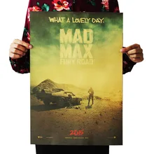 [A257] Mad Max 4 Ретро плакат из крафт-бумаги Крытый Бар Кафе декоративная живопись