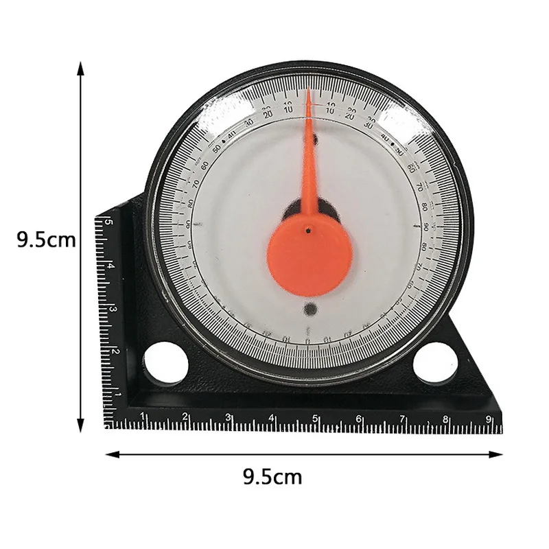 Junejour, 1 шт., уклон, угломер, транспортир, измеритель уровня наклона, Клинометр с магнитной основой, инструменты для измерения наклона