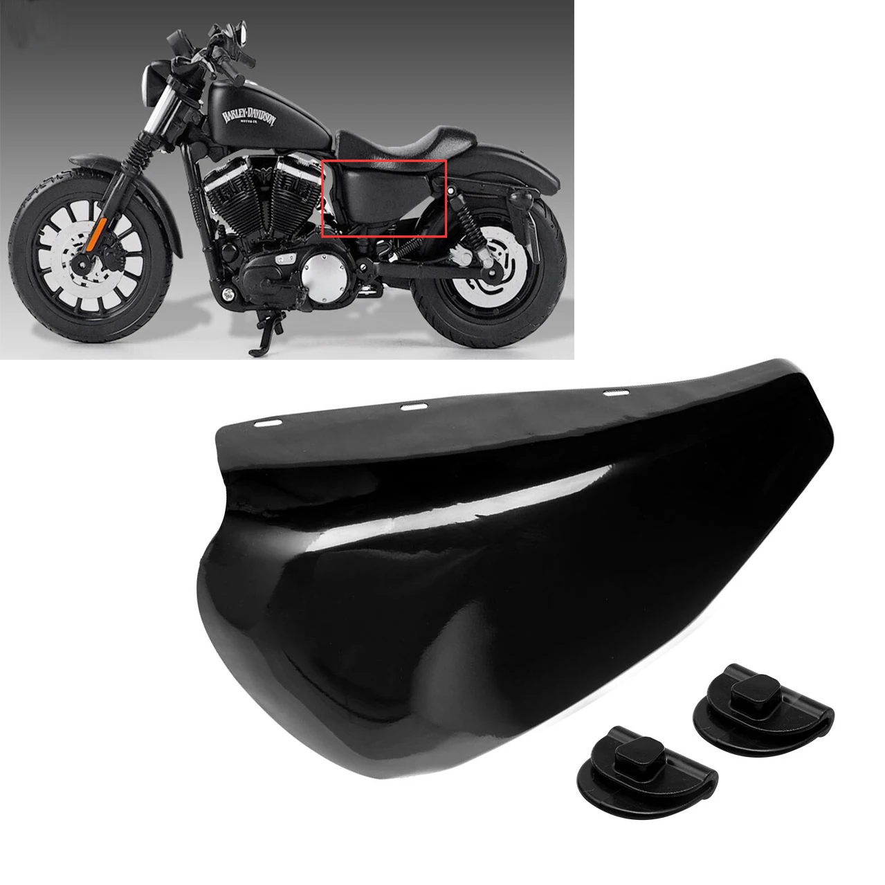 Motos, accesorios y piezas Lunas y deflectores viento Cupula Harley Davidson Sportster 883 R Roadster 02-15 Negro raghuinstech.com