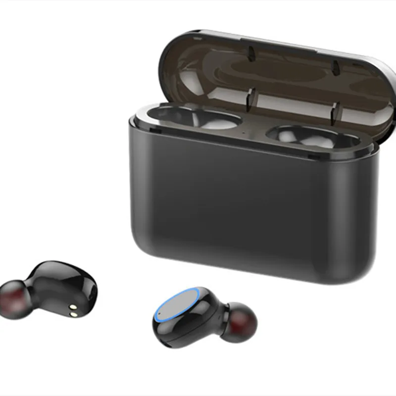 A1-TWS Bluetooth 5,0 наушники беспроводные наушники спортивные наушники игровая Гарнитура 3D стерео объемный, идеальное качество звука - Цвет: black